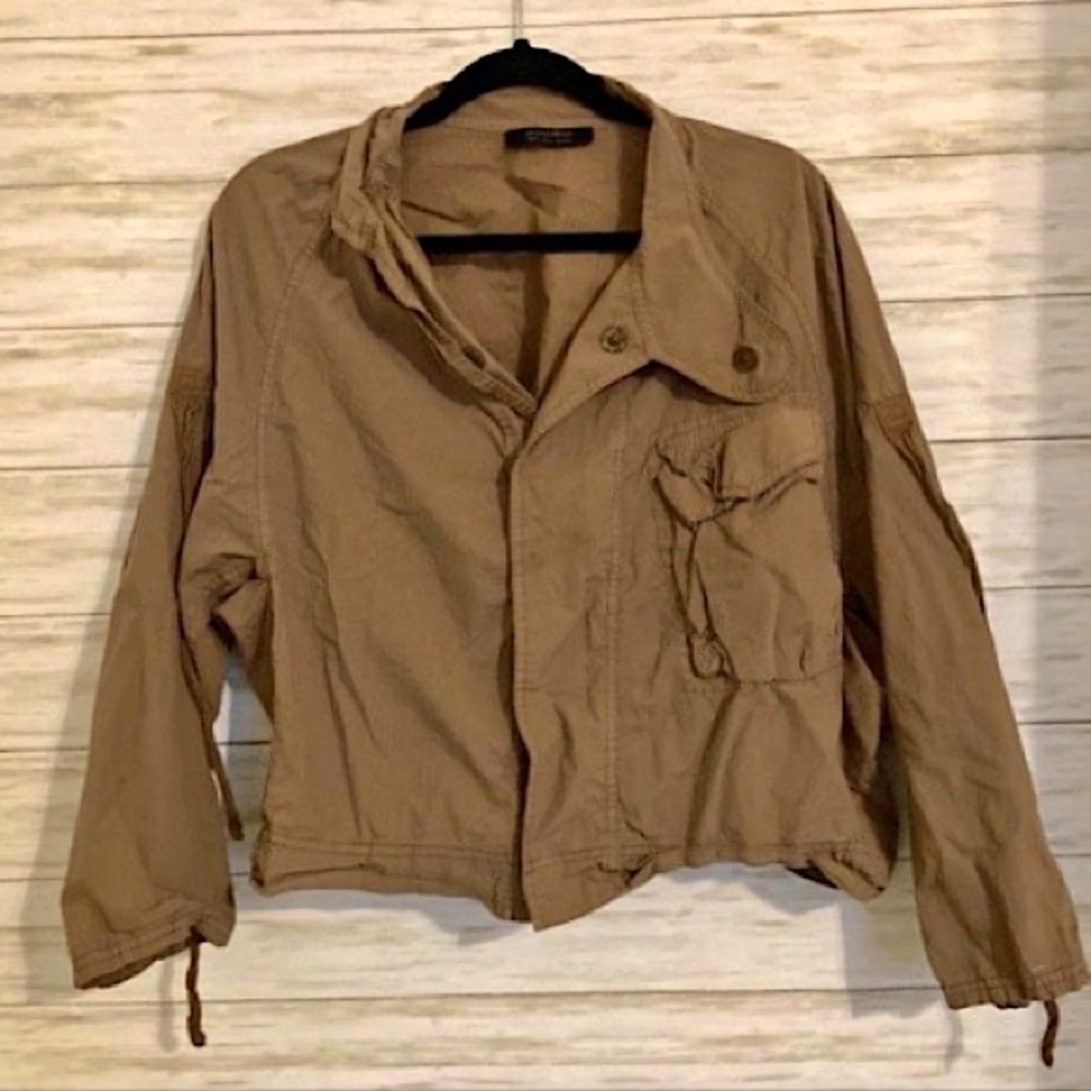 Allsaints Brown Cargo Jacket - Size 2